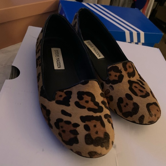 Steve Madden leopard loafers - Picture 2 of 3